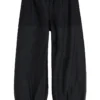 By Malene Birger Lumas Silk Organza Trousers - Black