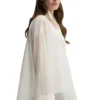 By Malene Birger Derris Silk Organza Shirt - Soft White