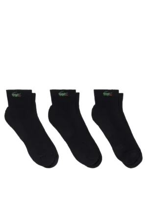Lacoste 3-pack Unisex Socks - Black