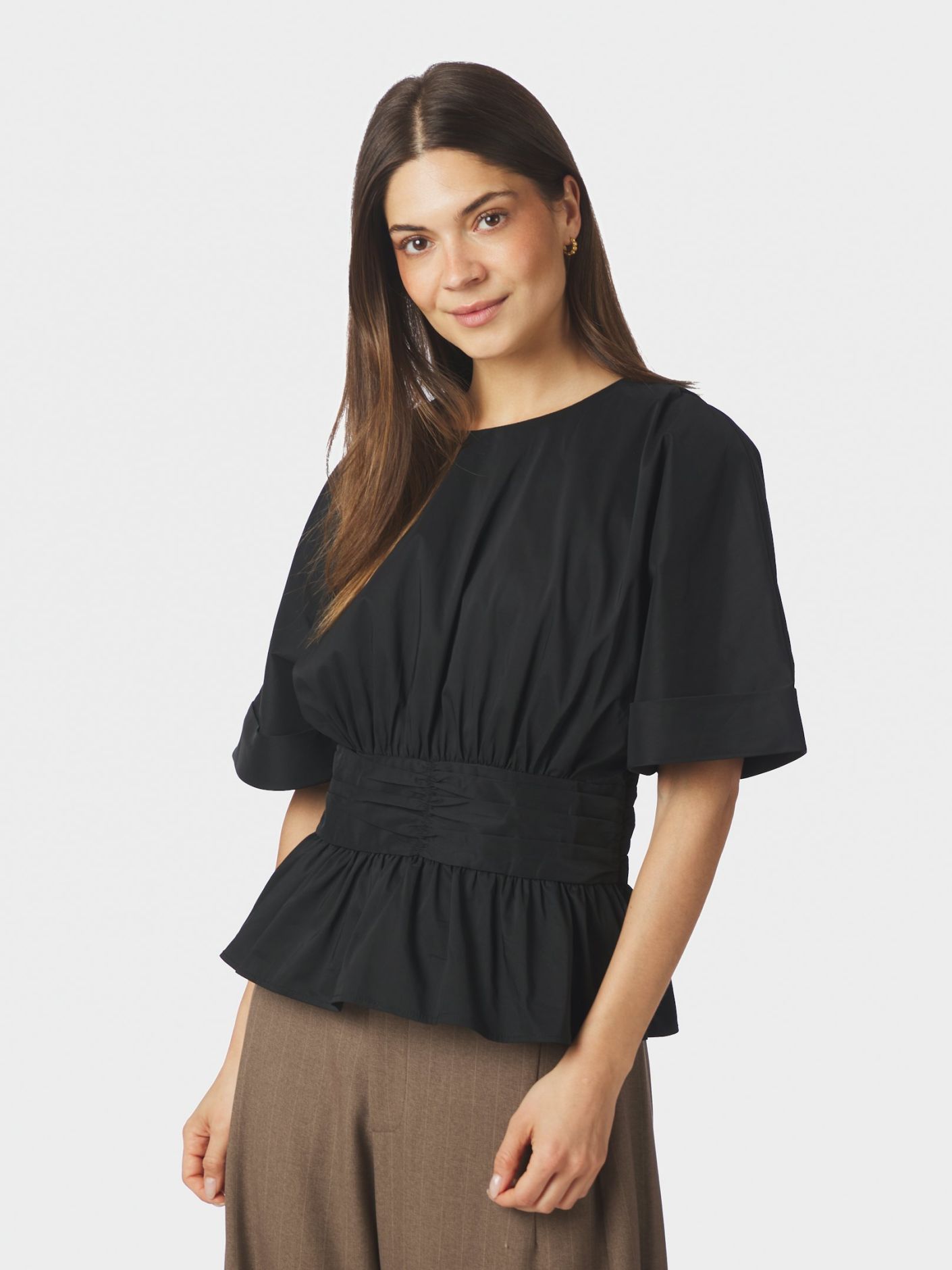 Neo Noir Annegret Poplin Blouse - Black - Bild 4