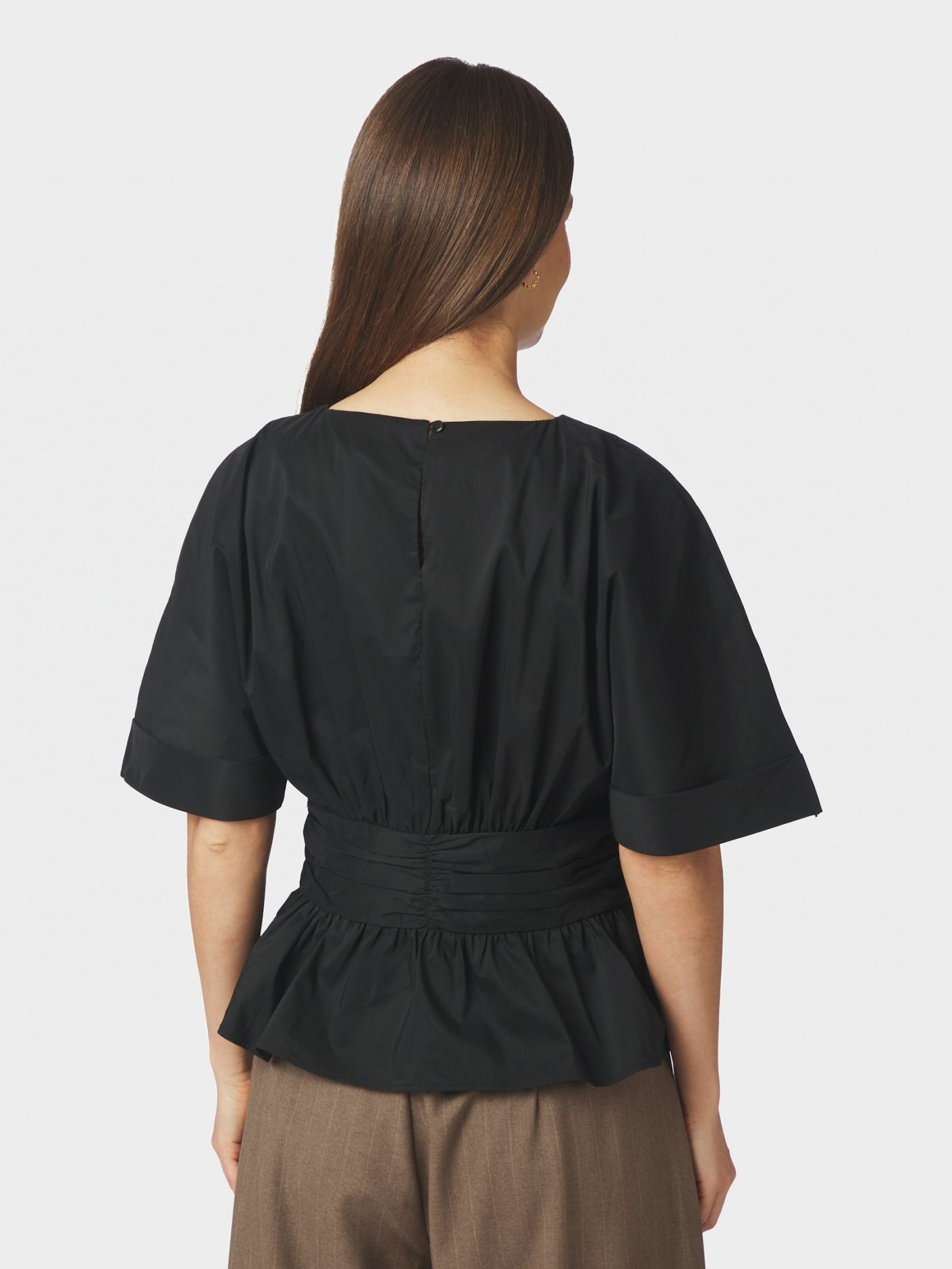 Neo Noir Annegret Poplin Blouse - Black - Bild 3