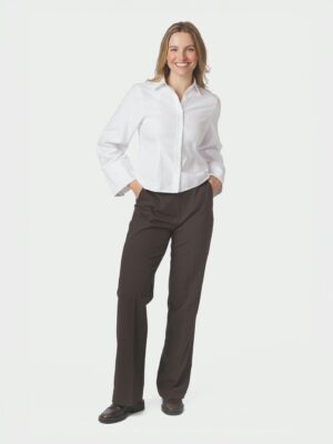 Alternative view of Neo Noir Rosa Oxfort Shirt - White