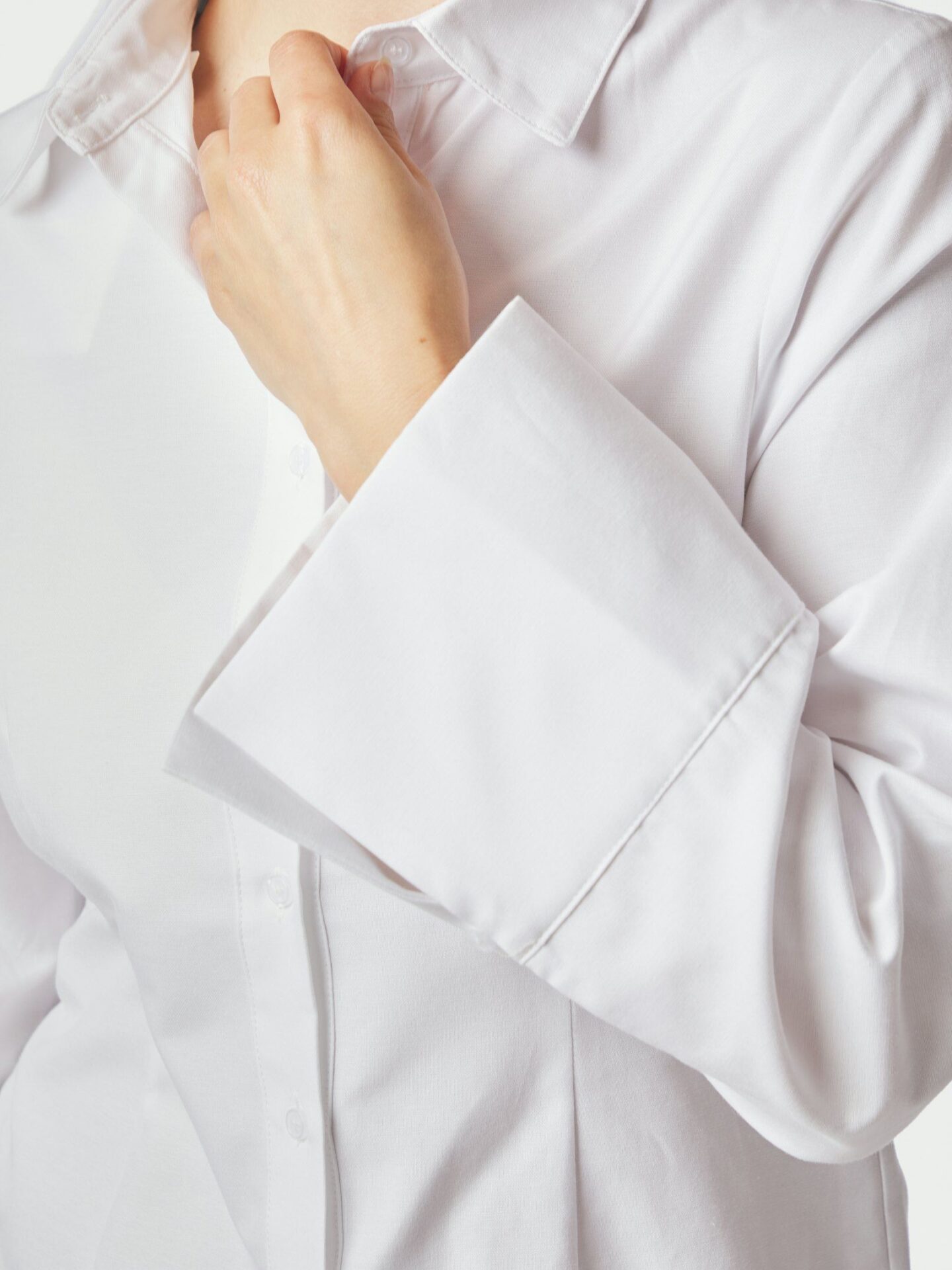 Neo Noir Rosa Oxfort Shirt - White - Bild 3