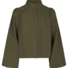Neo Noir Tirsa Twill Jacket - Army