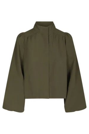 Neo Noir Tirsa Twill Jacket - Army