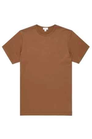 Sunspel Classic T-Shirt - Bronze