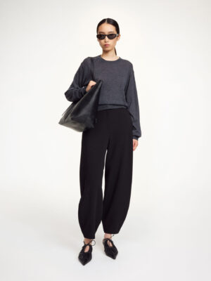 Alternative view of By Malene Birger Carlien Trousers - Black