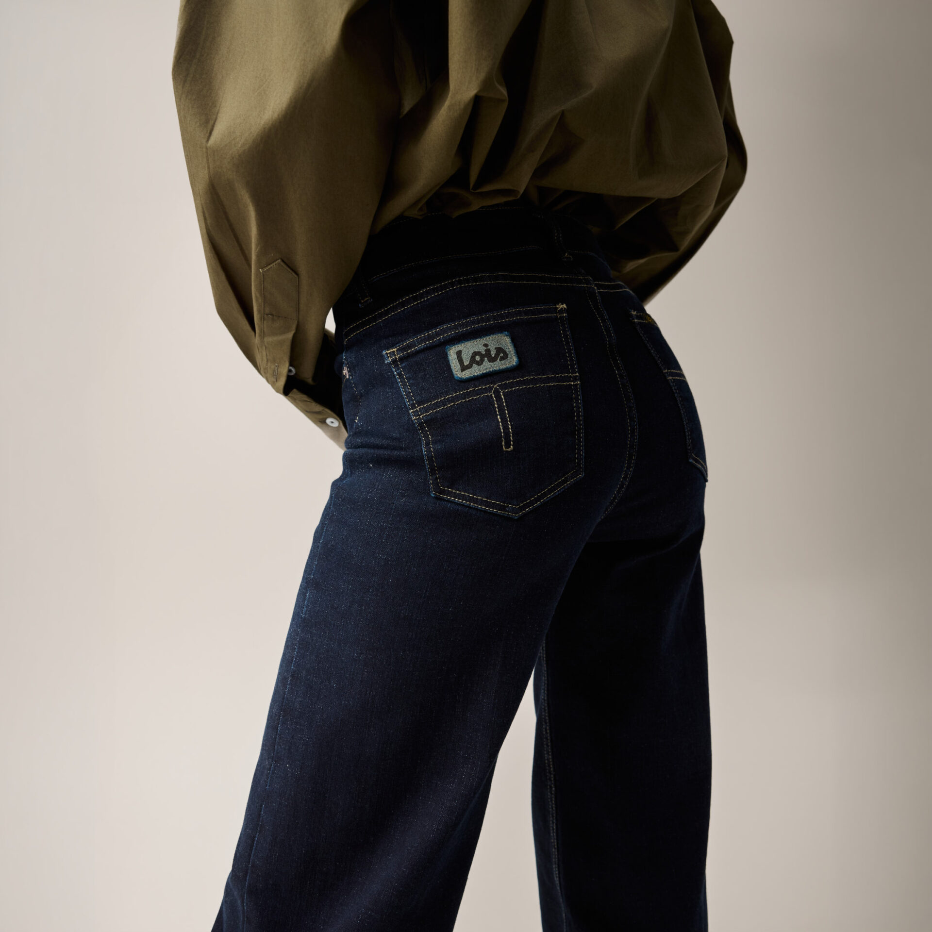 Lois Palazzo Jeans - Rinse - Bild 4