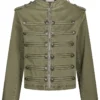 Neo Noir Sivena Denim jacket - Army