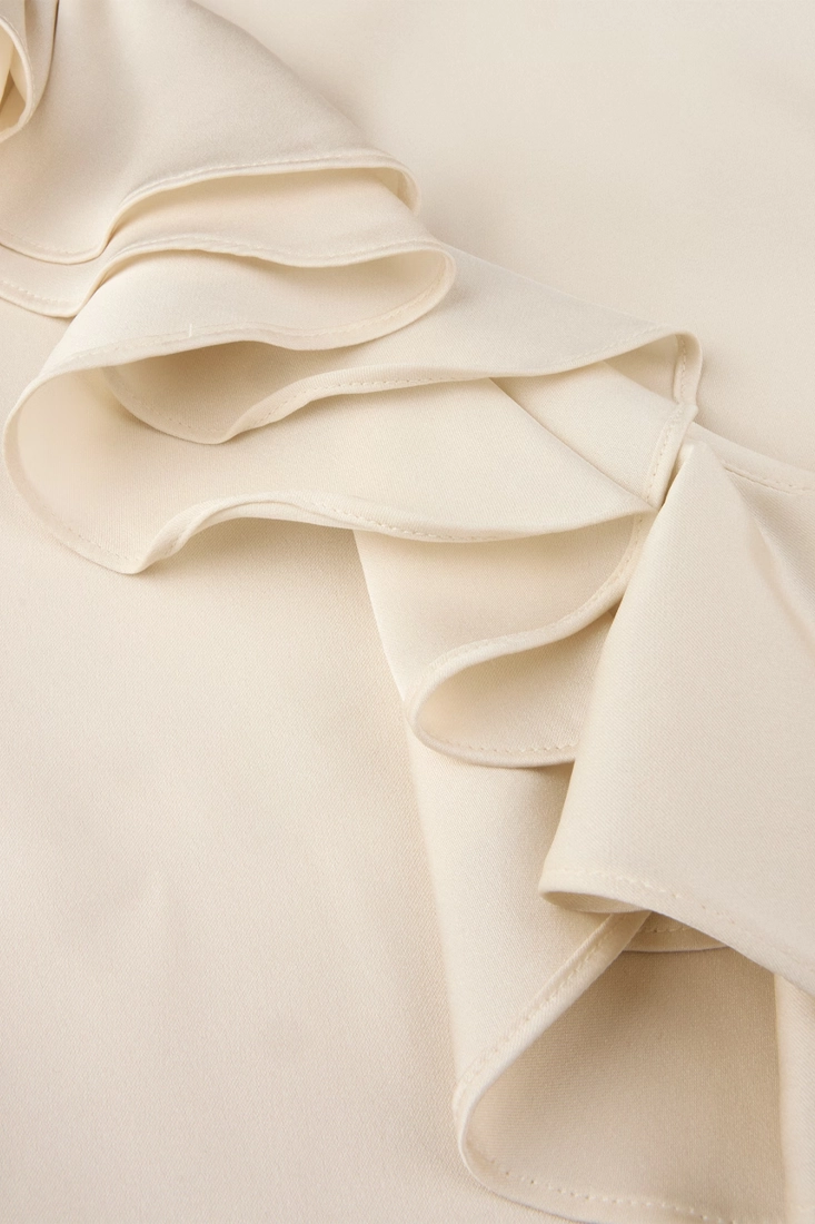 Stenströms Mona Blouse Frill - Champagne - Bild 3