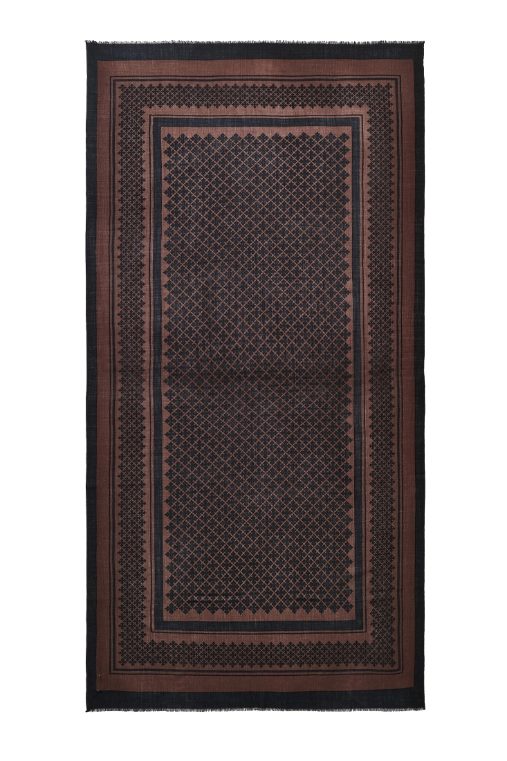 By Malene Birger Julee Wool Scarfs - Dark Chokolate