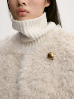 Alternative view of By Malene Birger Ola Brooch - Gold