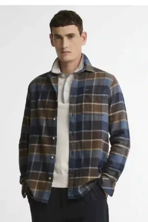 Alternative view of Barbour Copswell Shirt - Dark Sand