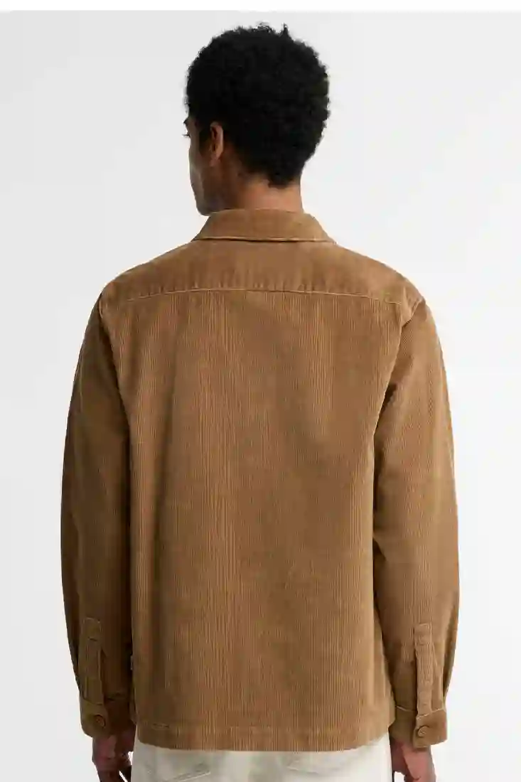Barbour Tartan Trim Overshirt - Sandstone - Bild 2
