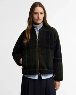 Alternative view of Barbour Kirklees Fleece - Shadow Classic Tartan
