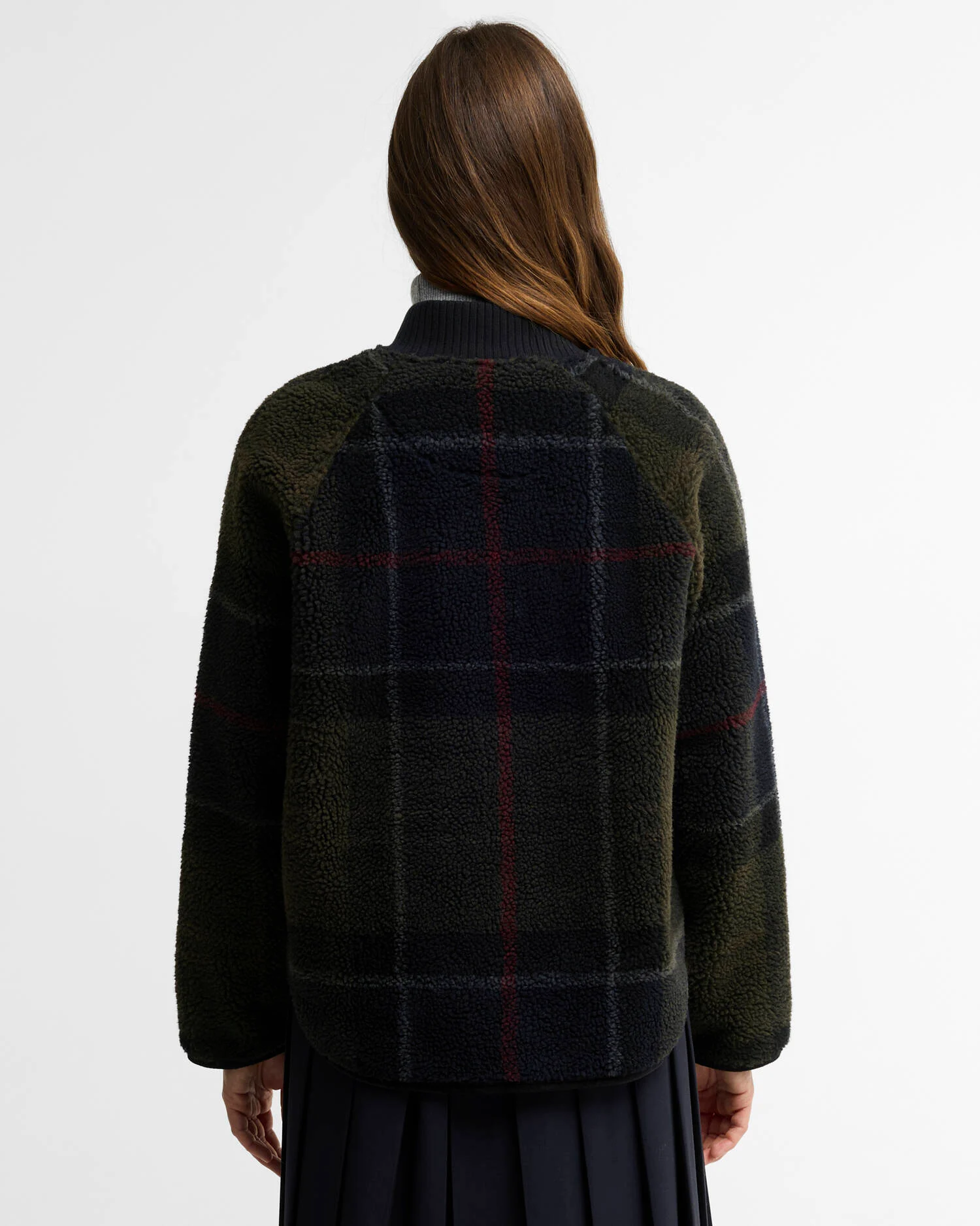 Barbour Kirklees Fleece - Shadow Classic Tartan - Bild 3