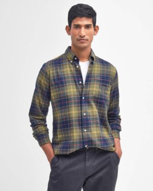 Alternative view of Barbour Fortrose Tailored Long Sleeved Shirt - Classic Tartan