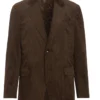 Oscar Jacobson Fridolf Patch Blazer Manchester - Spaniel Brown