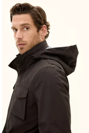 Alternative view of Oscar Jacobson M-65 Field Jacket - Terra Brown