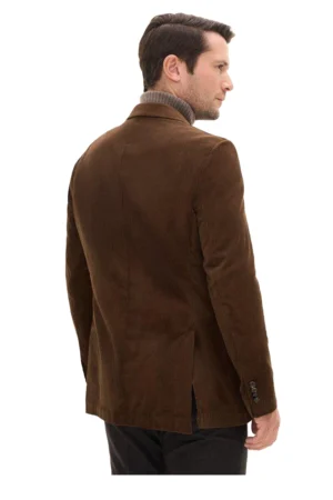 Alternative view of Oscar Jacobson Fridolf Patch Blazer Manchester - Spaniel Brown
