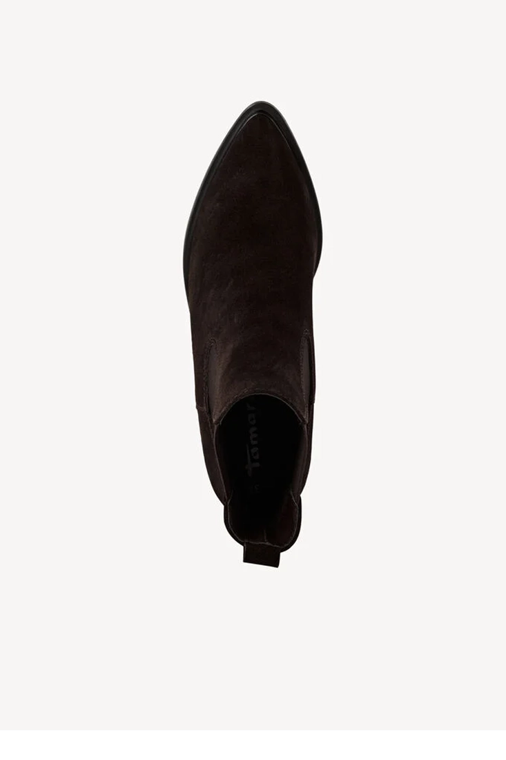Tamaris Chelseaboot - Mörkbrun Mocka - Bild 2