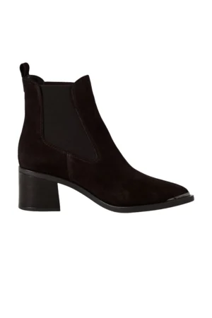 Tamaris Chelseaboot - Mörkbrun Mocka
