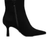 Tamaris Ankelboots - Svart Mocka