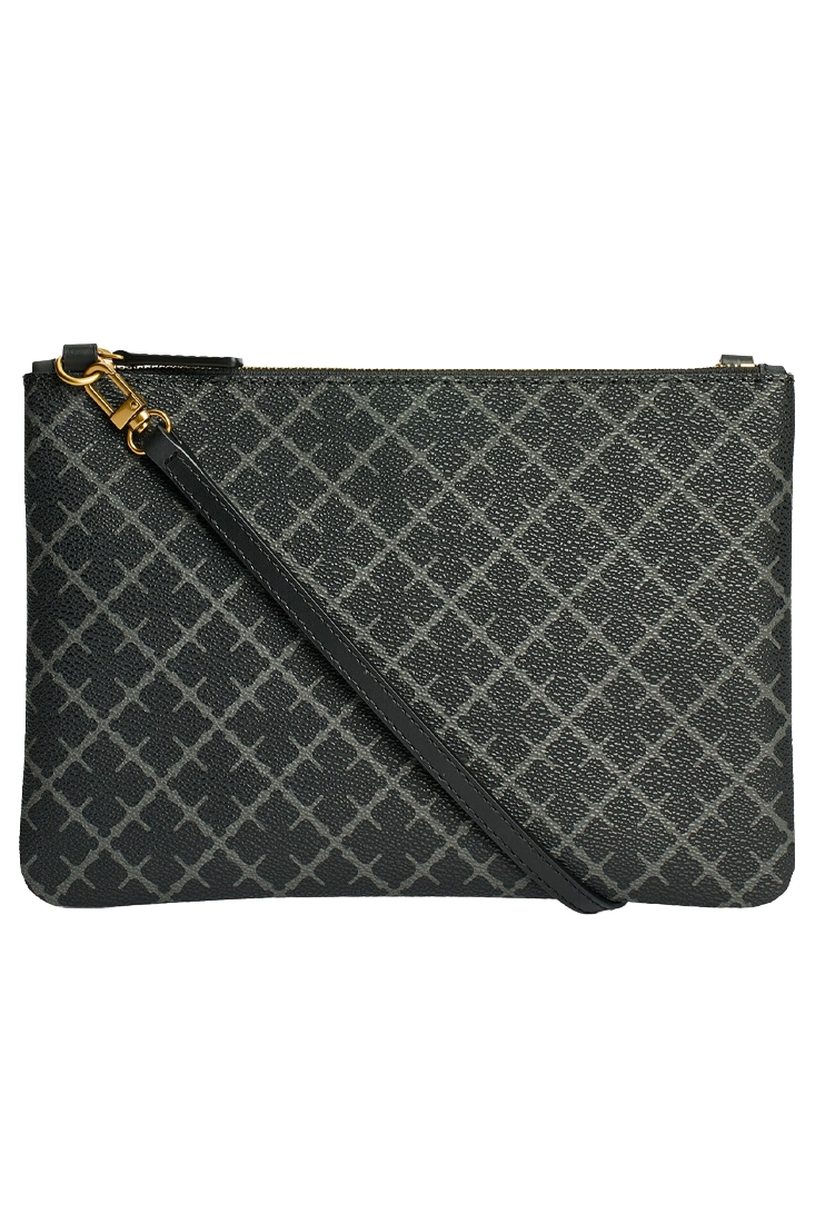By Malene Birger Ivy Clutch - Charcoal