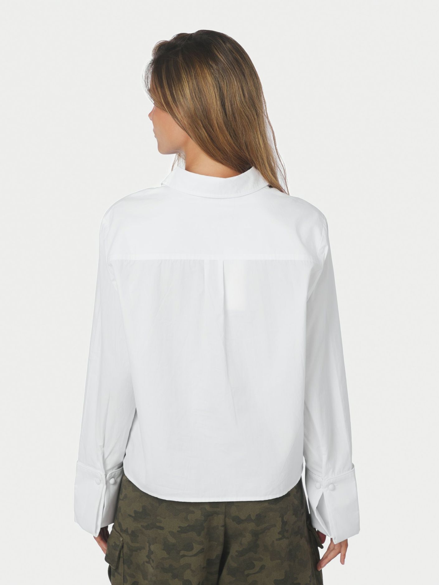 Neo Noir Cam Poplin Shirt - White - Bild 3