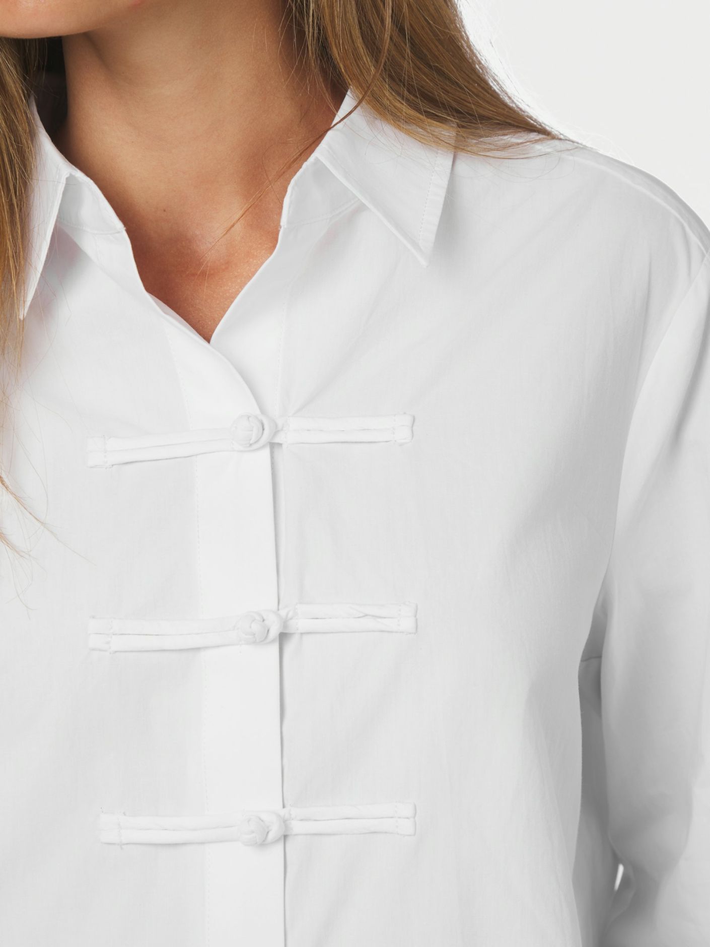 Neo Noir Cam Poplin Shirt - White - Bild 2