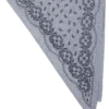 Neo Noir lolana Paisley Knit Scarfs - Grey Melange