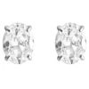 Muli Collection Large Oval Cut Stud - Silver