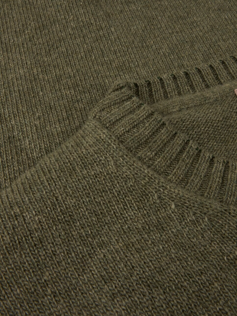 Stenströms Pullover Knitted Crew Neck Carded Merino Wool – Green - Bild 4