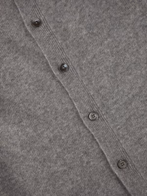 Alternative view of Stenströms Cardigan Knitted Polo Carded Merino Wool - Grey