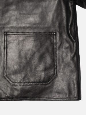 Nudie Jeans Anja Zip Jacket Leather - Black - Bild 5