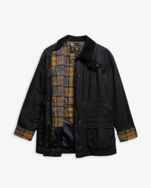 Alternative view of Barbour Beadnell Wax Jacket - Navy