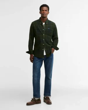 Alternative view of Barbour Blair Tailored Long Sleeved Shirt - Classic Tartan