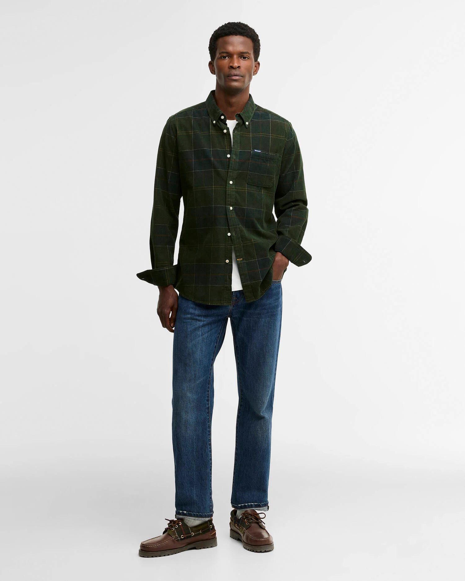 Barbour Blair Tailored Long Sleeved Shirt - Classic Tartan - Bild 2