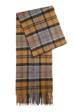 Barbour Wool Cashmere Scarfs - Dress Tartan