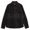 Barbour Woodlane Brushed Check Overshirt - Shadow Classic Tartan