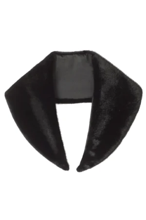 Stylein Tivona Faux Fur Collar - Black