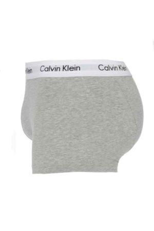 Calvin Klein Cotton Stretch Trunk 3-pack - Vit/Svart/Grå