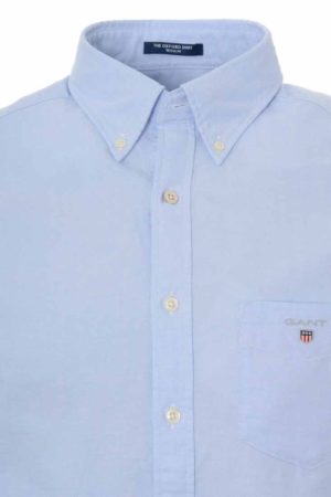 Gant The Oxford Shirt Regular Fit - Capri Blue